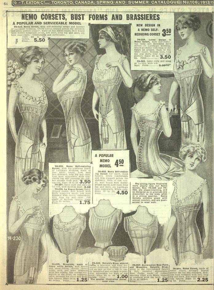 American Beauty corset ad 1910