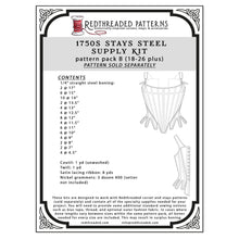 Load image into Gallery viewer, 1750s Stays Supply Kit