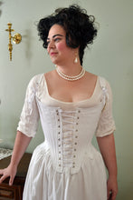 Load image into Gallery viewer, 1780s Front Lacing Stays — Steel Boned