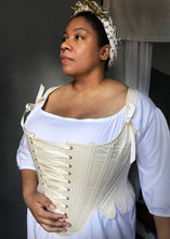 Load image into Gallery viewer, 1780s Front Lacing Stays — Synthetic Whalebone