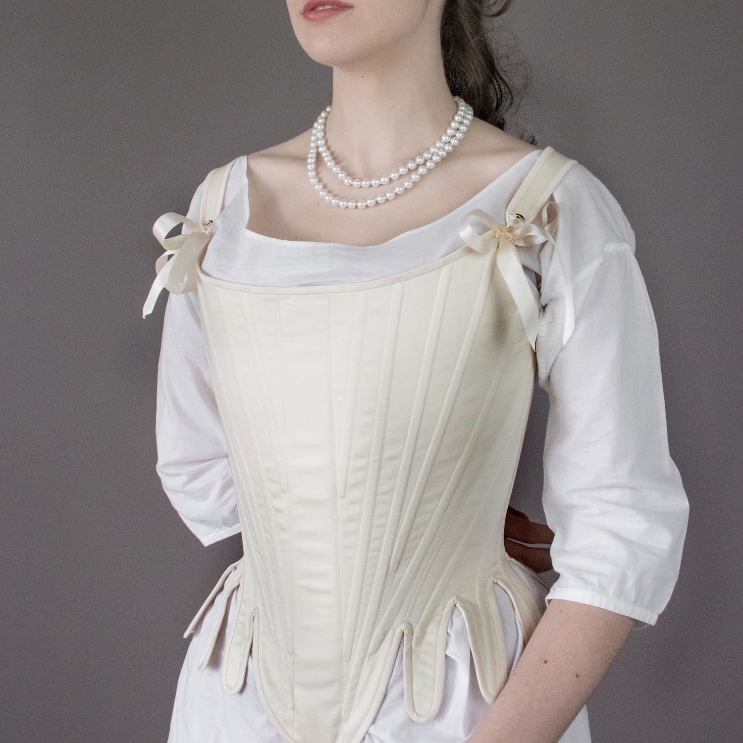 1690s Stays — Synthetic Whalebone – Redthreaded