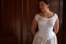 Load image into Gallery viewer, 1860s Gored Corset Multi–Size Paper Pattern