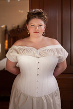 Load image into Gallery viewer, 1880s Corset Multi–Size Paper Pattern
