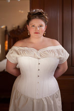 Load image into Gallery viewer, 1880s Victorian Corset