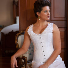 Load image into Gallery viewer, 1910s Mid-Bust Corset