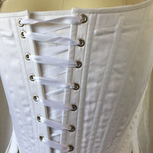 Load image into Gallery viewer, 1780s Stomacher for Front Lacing Stays — Steel Boned
