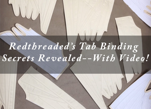 Redthreaded's Binding Secrets Revealed--with Video!