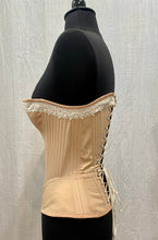 Load image into Gallery viewer, 1860s Repro Corset - 22&quot; Waist
