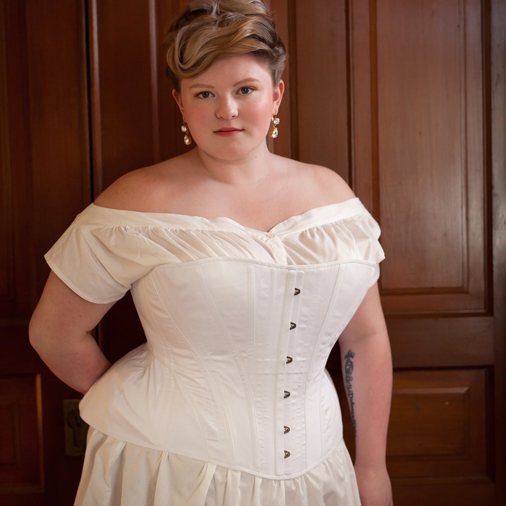 I made an Edwardian corset, and then wore it every day for a week