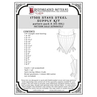 1750s Stays Supply Kit