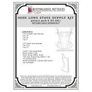 1810s Regency Long Stays Supply Kit