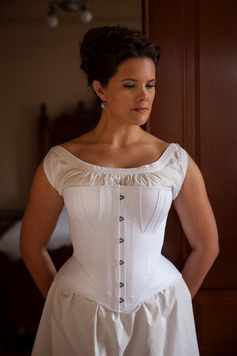 RH974 — Ladies' 1860s-1890s Bust Gore Corset sewing pattern