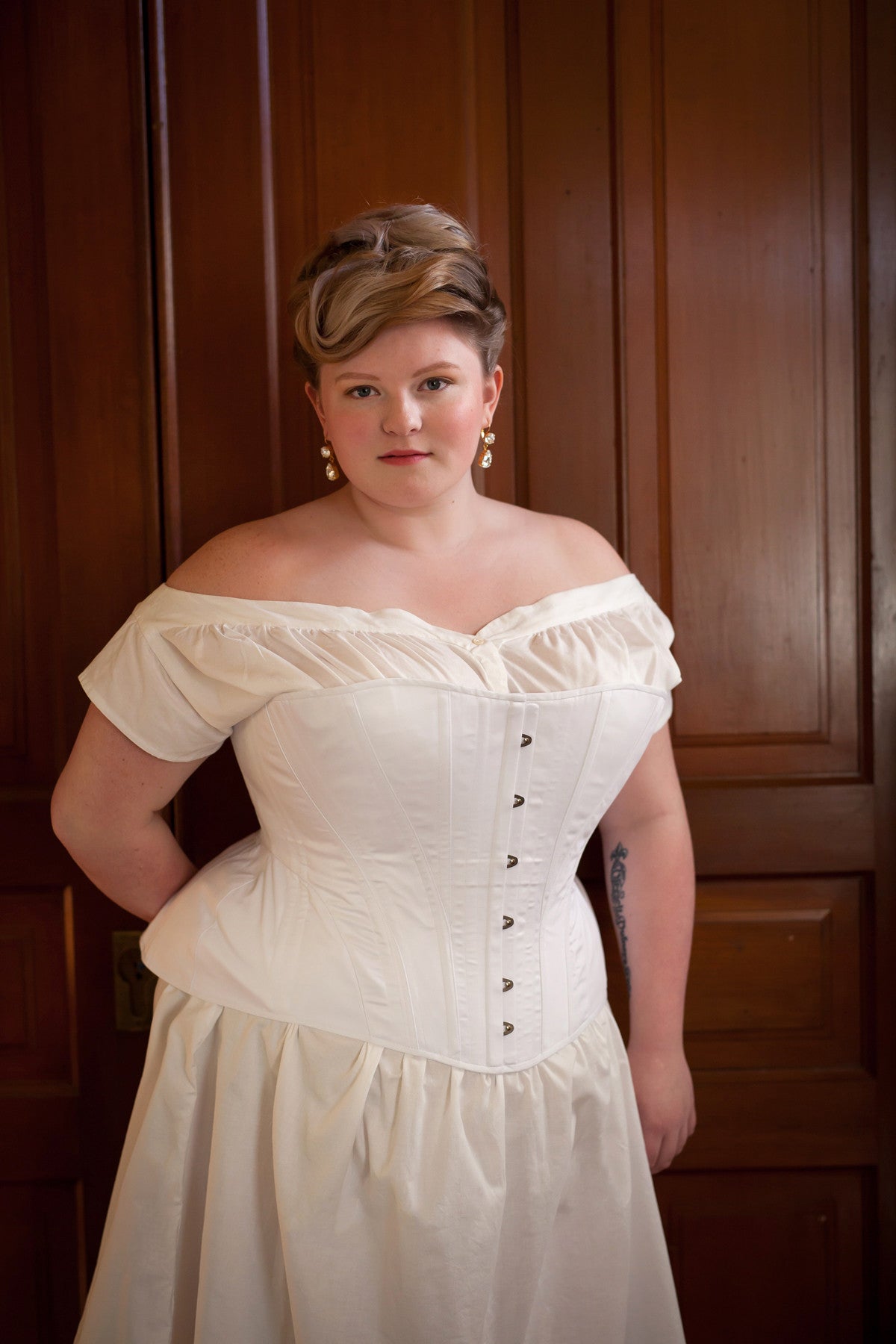 edwardian corset dress